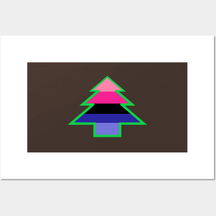 Omnisexual/Omniromantic Pride: Christmas Tree Posters and Art